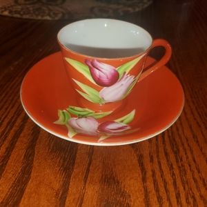 Vintage "Occupied Japan" Chugai China Burnt Orange